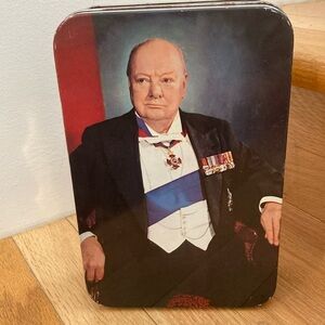 Winston Churchill Vintage Tin